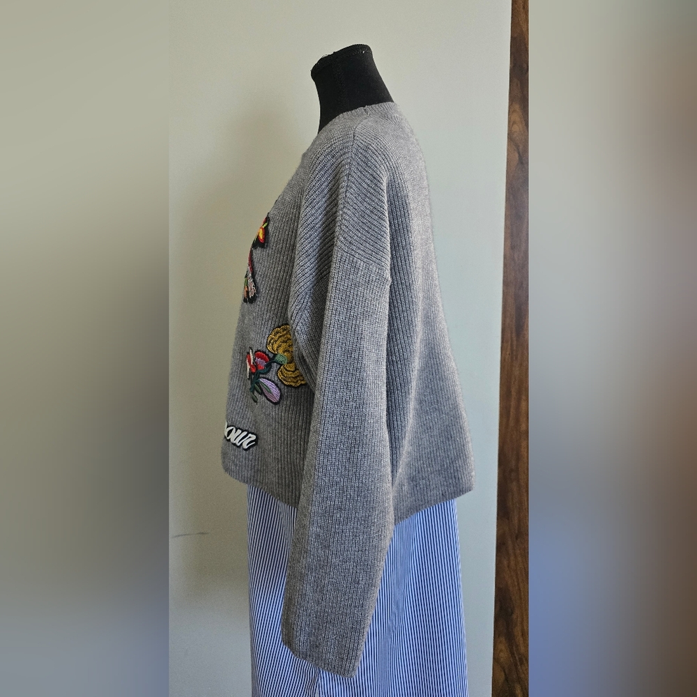Kinitted Oversized Sweater - Picture 3 of 5